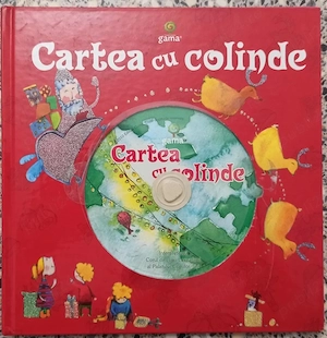 cartea+cd cu colinde de diana mocanu ilustratii de anca sandu original cu timbru original 