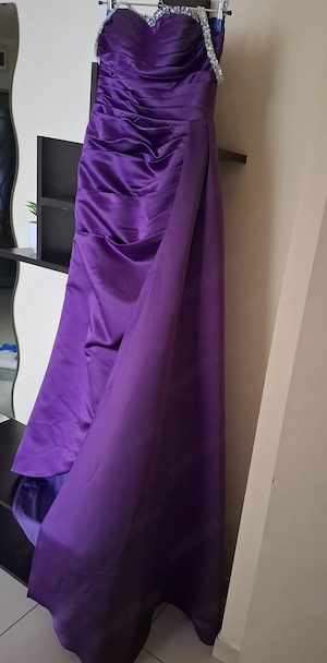 Rochie eleganta pentru evenimente speciale, lunga, mov