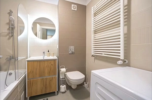 Apartament 3 camere compact   2 camere modificat, Top City Brașov, parter înalt, parcare + boxă - imagine 7