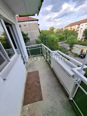 Aradului Vest, 3 camere decomandate, 2 bai, 2 balcoane, centrala gaz, - imagine 11