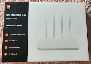 Wireless Wifi Xiaomi Mi Router 4A Gigabit Edition 5G Transfer 1200Mbps QoS 4 Antene Wi-Fi Security