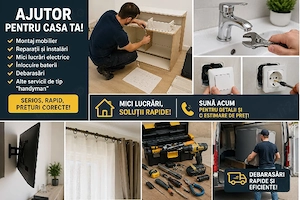 Mester pentru mici reparatii si lucrari prin casa