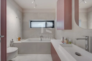 Duplex mobilat utilat,gradina, Tunari parc - imagine 14