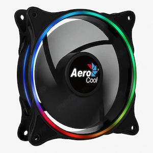 Ventilator Aerocool Eclipse 120mm iluminare ARGB Pack 2 BUC.