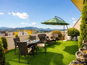Penthouse extravagant,living spectaculos, semineu,terase generoase,Avantgarden, Brasov
