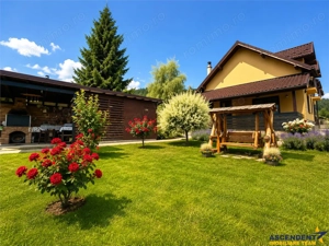 Refugiu pretios:jacuzzi, lemn masiv,2.000 mp teren,4 dormitoare, cuptor, investitie turistica - imagine 11