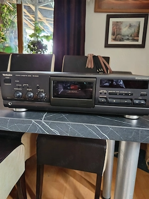 Casetofon deck Technics RS-BX 601,3 capete,3 motoare,stare tehnică perfectă