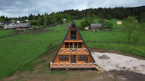 Cabană A-Frame Premium | 185 mp | 7.000 mp teren | Plaiu Șarului   Vatra Dornei - imagine 2