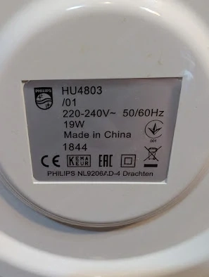 Umidificator PHILIPS seria 2000, HU4803, alb