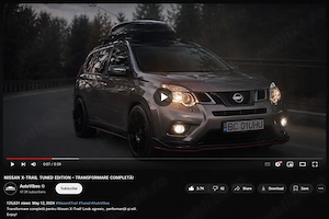 SUV 4x4 Nissan x trail 2011 euro 5 