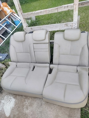 Vand scaune din piele bej pentru renault laguna 2 - imagine 3
