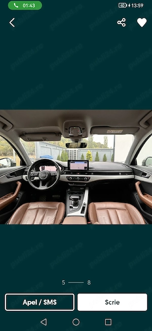 Vând audi A4 B9,5 2.0 tdi mild hibrid faruri Matrix virtual cockpit 2020