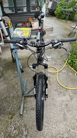 Bicicletă MTB full suspension 26"   Echipare FULL Shimano Deore XT 3x10 - imagine 4