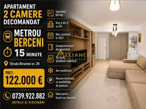 Exclusivitate Apartament 2 Camere Mobilat si Utilat Metrou Berceni