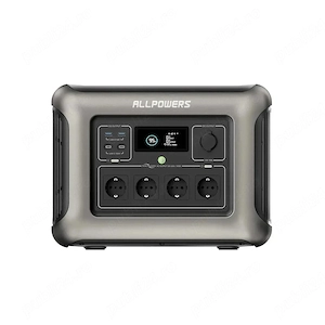 Stație portabilă Baterie solară Allpowers R1500   1800W