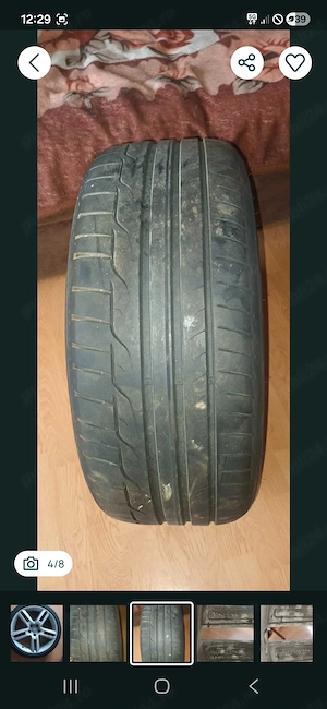 Jante cu cauciucuri audi s-line r 19 - imagine 5