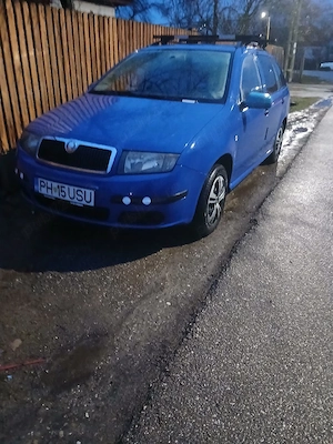 Vînd  skoda  fabia  break  an. 2007. benzină 1.4  - imagine 8