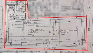 Inchiriem 52mp spatiu comercial 500 euro in centrul Timisoarei - imagine 2