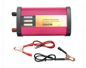 Invertor tensiune 12V-220V 1000W cu USB 5V 1A