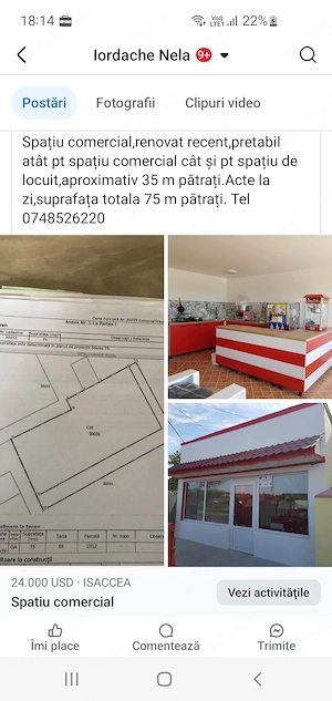 Spatiu comercial,renovat - imagine 2