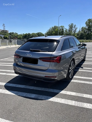 Audi A6 Avant 40 TDI S Line Motorizare 40 TDI, 204 CP, S-Tronic, sistem mild-hybrid (MHEV) - imagine 4