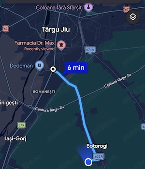 Parcela teren Botorogi,Danesti-jud.Gorj!