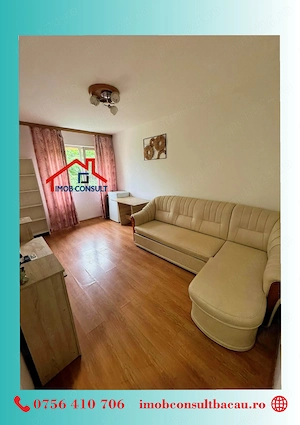 Garsonieră Mobilată și Utilată | Balcon | Aer Condiționat | CE1673