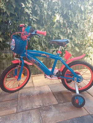 Bicicleta spiderman 16 inch