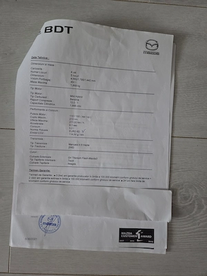Vând Mazda 3 Sedan 2.0 e Skyactiv G150 Mild Hybrid Plus | Prim Proprietar | În garanție| 43.300 km. - imagine 6