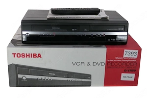 Toshiba combo dublu recorder DVD VCR nou