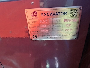 Vand miniexcavator
