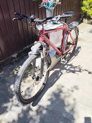 Bicicleta pe disc  - imagine 2