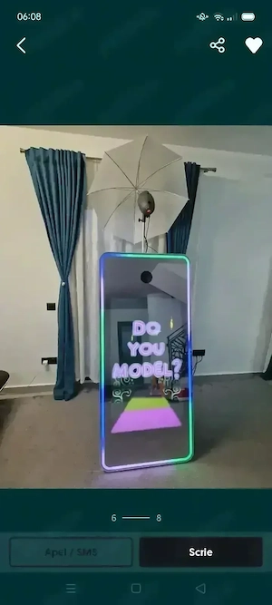 Vand OglindaFoto Masina Fum Declansatoare Artificii Vulcan - imagine 2