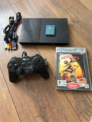 Consola PlayStation 2 Slim   accesorii   joc