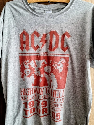 T-Shirt Colecție AC DC size L. XL