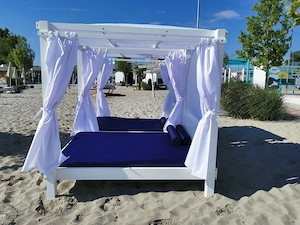 Sezlonguri de lux cu baldachin - imagine 3