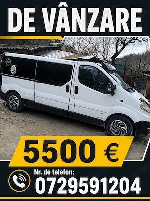 Opel Vivaro 8 plus 1 modelul lung an 2010