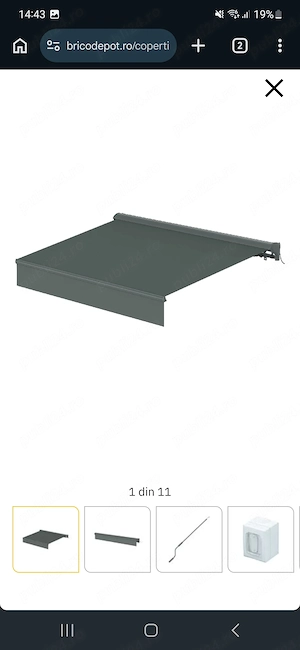 MARCHIZA 5x3 (COPERTINA) electrica manuala