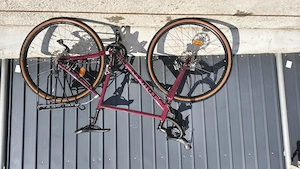 Bicicleta Gravel Triban 520 subcompact Shimano 105, 10,7KG, cadru marime M (nu Cube, Merida, Scott)