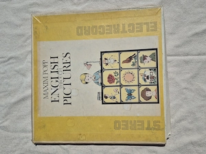 Colectie Set 5 discuri vinil Electrecord Cursuri de limba Engleza Maxim Popp   1984