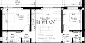 Bloc nou 2025: Apartament 3 camere, Alba Iulia Ampoi 3 - imagine 20