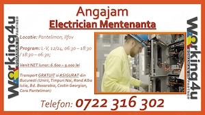 Electrician Mentenanta Fabrica de Bauturi