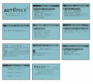  Tester auto Pyramid® dedicat VW Audi Skoda Seat diagnoza OBD2 Auto Diagnostic Scanner, ABS, ESP - imagine 2