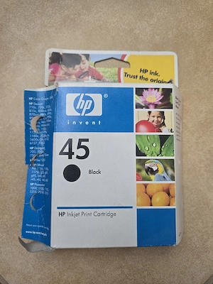 cartuș cerneala HP 45 Black FOLOSIT 
