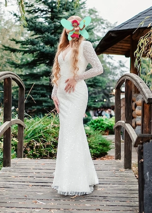 Vând rochie de mireasă mărimea XS-S.