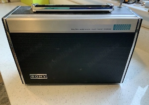 radio vintage Sony 