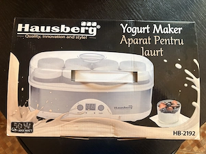 Aparat de făcut iaurt Hausberg HB-2192, nou, nefolosit