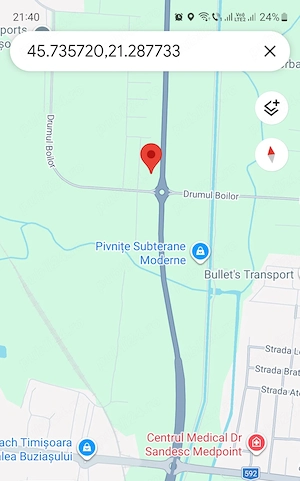 Proprietar - Vând Teren 1147mp, pretabil Casă, Duplex, Spațiu Comercial, Drumul Boilor cu Centura - imagine 2