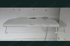 Vand ghiuveta inox cu baterie si hota Whirlpool
