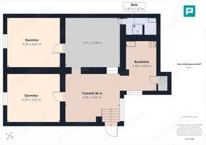 Apartament 4 camere, 85 mp, strada Ion Ghica - imagine 2
